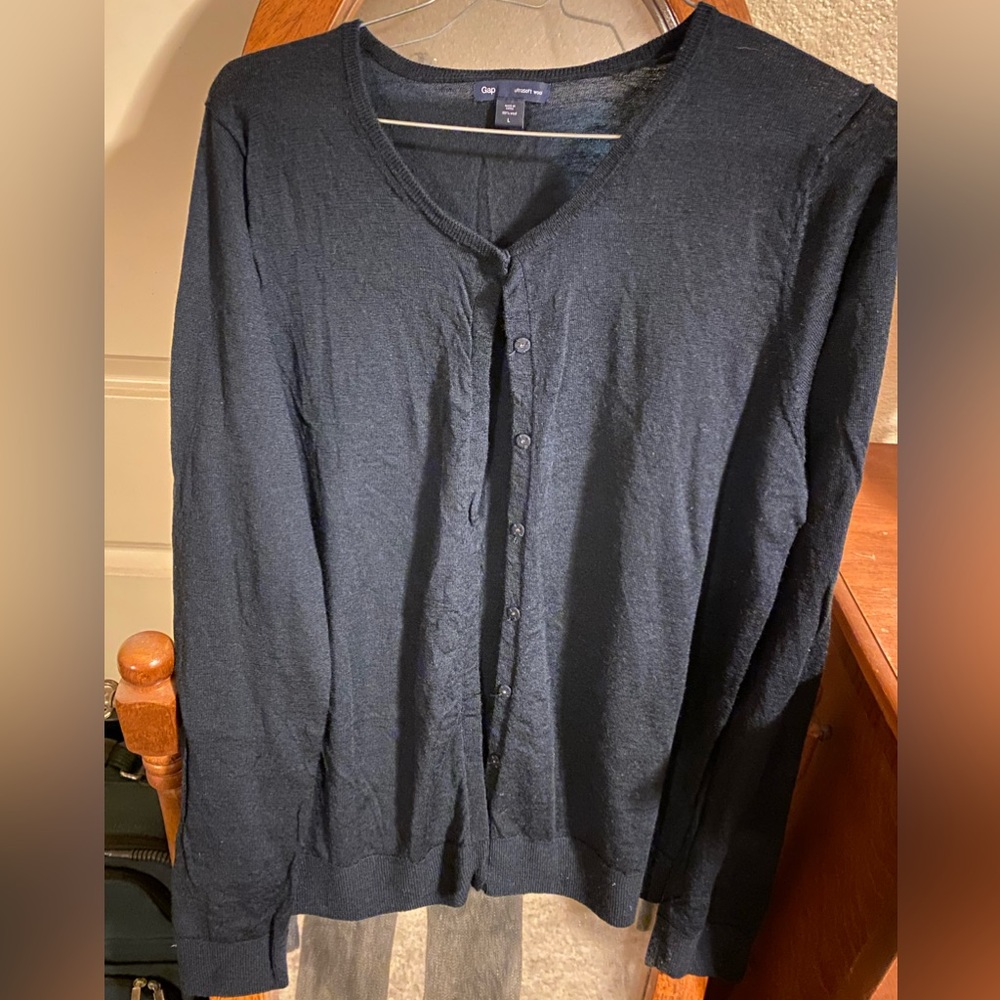 Wool cardigan